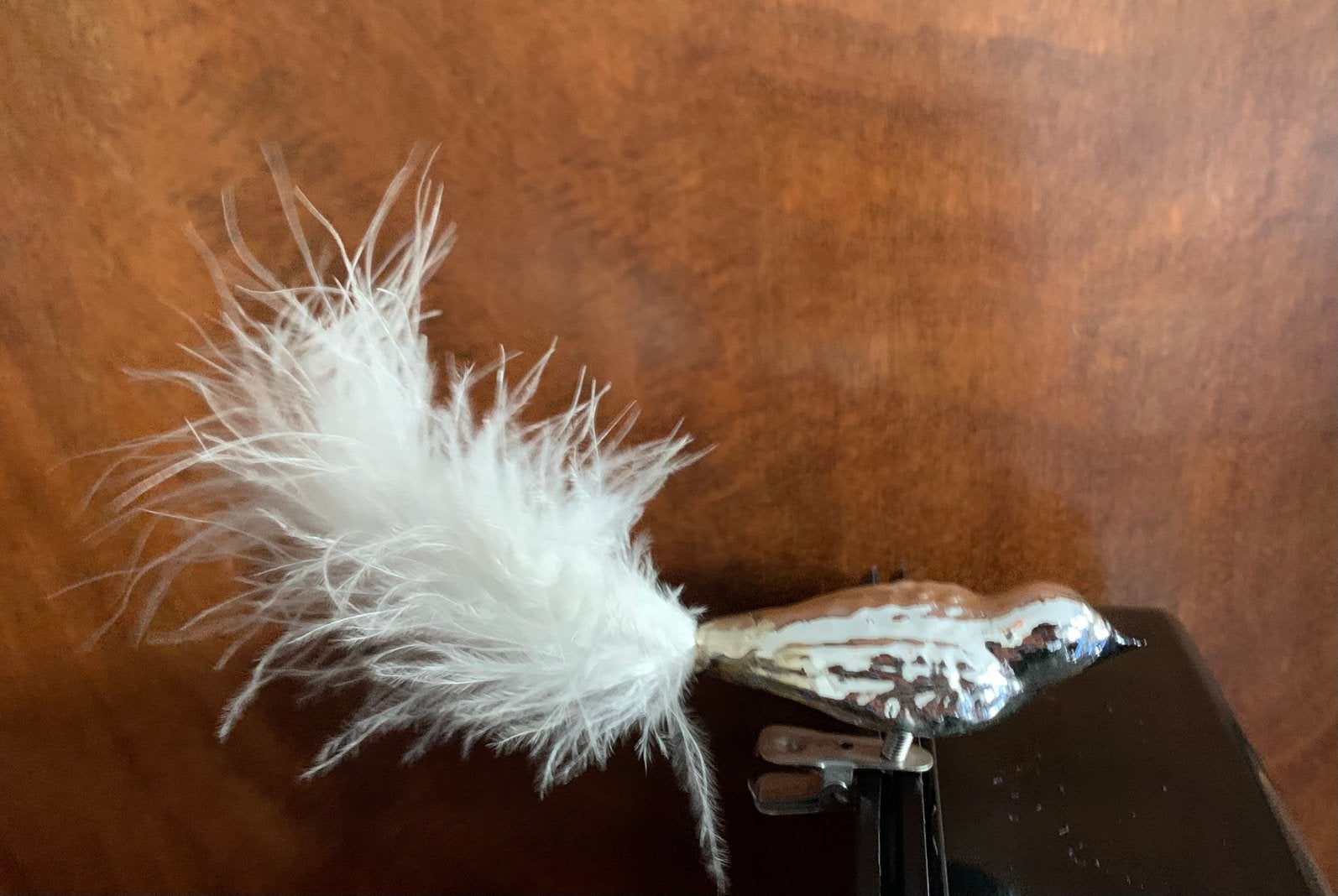 Antiek kerstornament vogel, Diversen, Kerst, Ophalen, Zo goed als nieuw