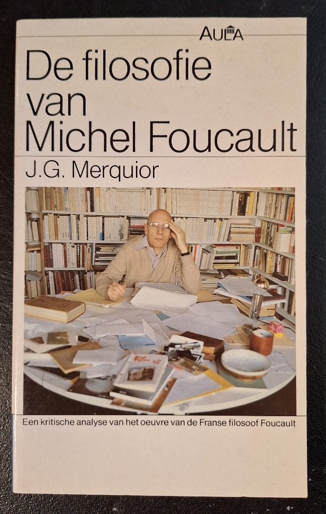 J.G. Merquior De Filosofie van Michel Foucault ALS NIEUW, Ophalen of Verzenden, Zo goed als nieuw, Algemeen, J.G. Merquior