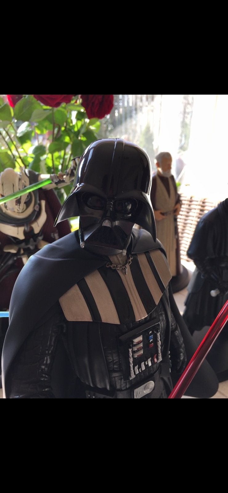 Star wars attakus Darth Vader, Verzamelen, Ophalen, Zo goed als nieuw, Beeldje of Buste