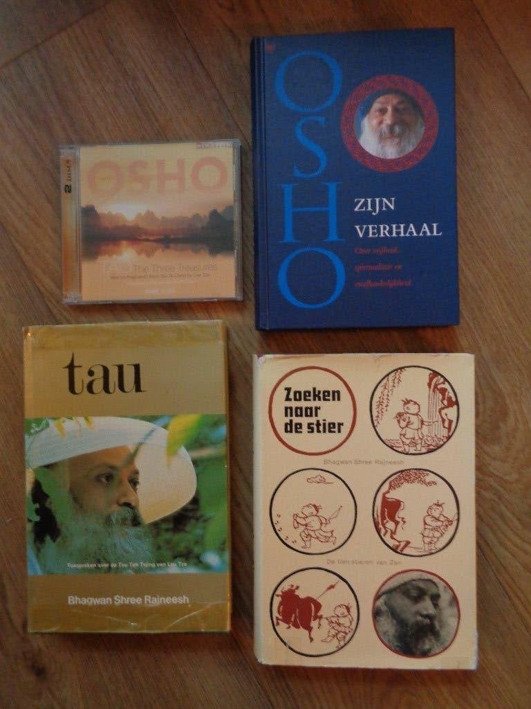 Osho Bhagwan Shree Rajneesh 3x Boek Boeken Audio CDs, Boeken, Ophalen, Gelezen, Spiritualiteit algemeen, Overige typen