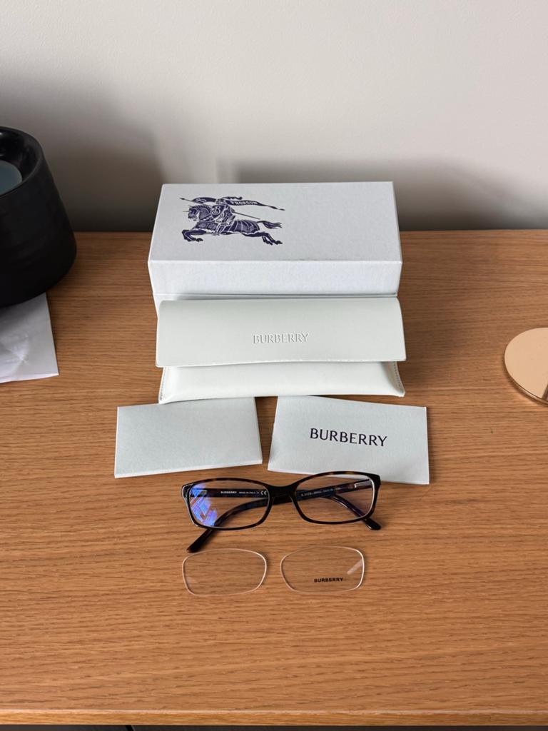 Burberry BE2073 C53 Bril - Stijlvol en Authentiek, Overige merken, Bruin, Ophalen of Verzenden, Zo goed als nieuw