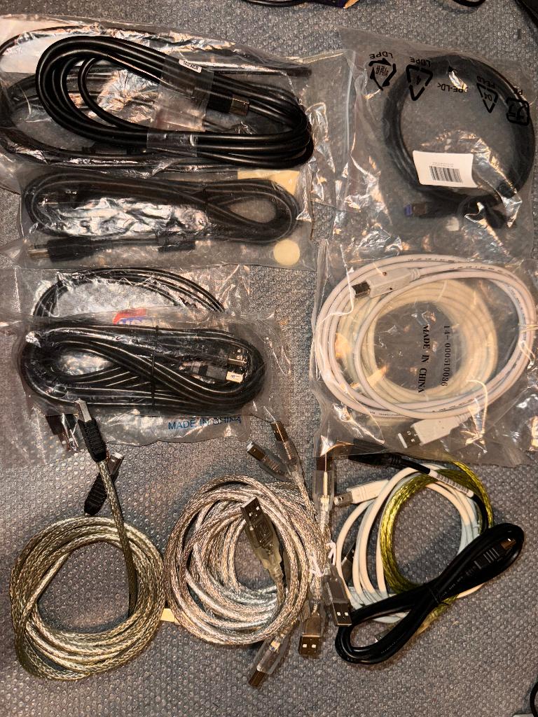 Diverse USB 2.0 / 3.0 kabels (usb mini, micro, AB), Ophalen of Verzenden
