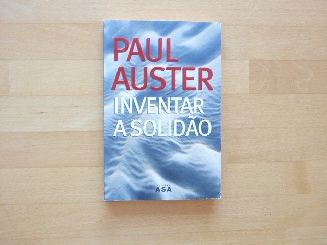Inventar a Solidão, Paul Auster, Portugees, Ophalen of Verzenden, Zo goed als nieuw, Portugees