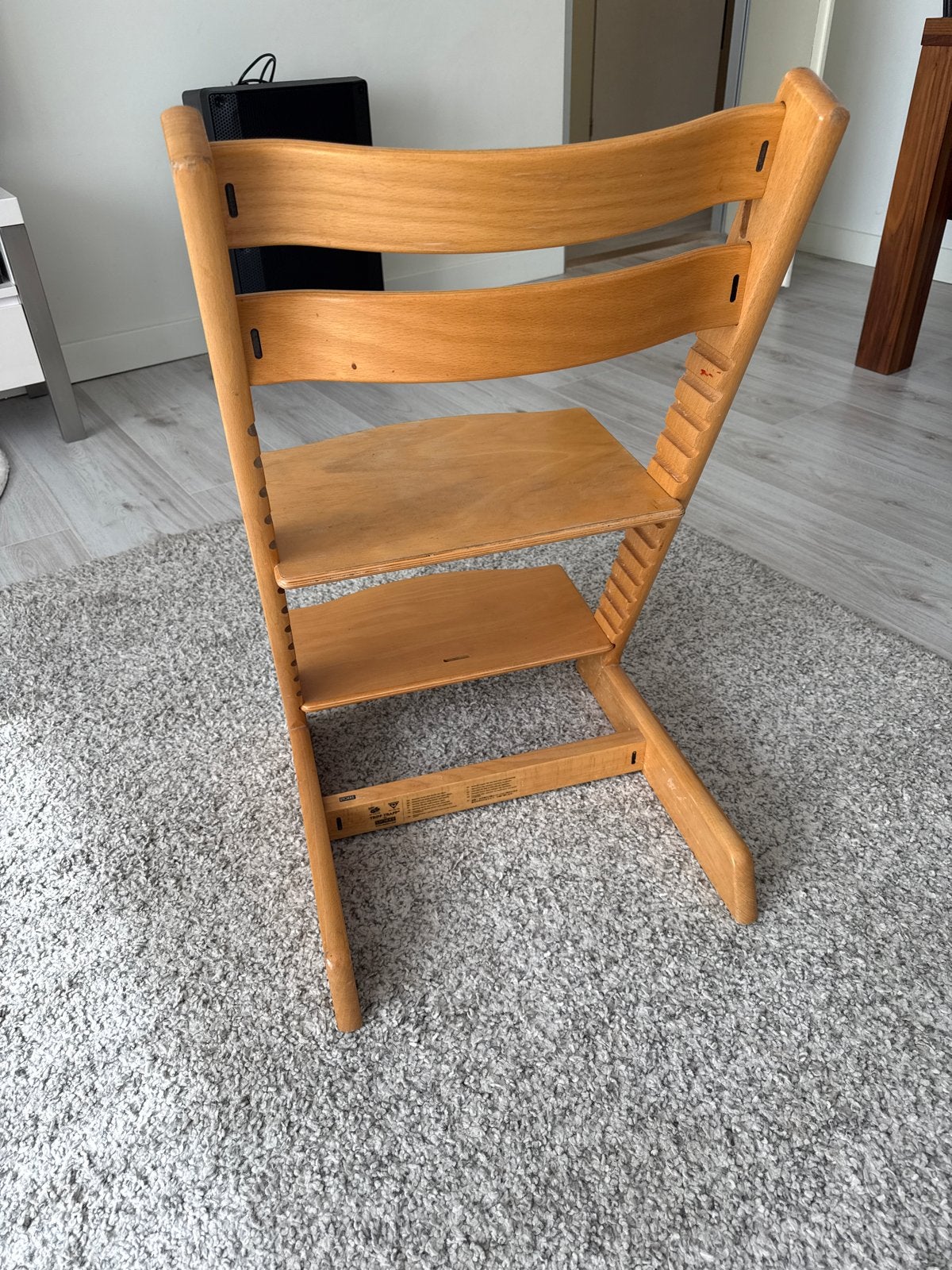 Stokke Tripp Trapp meegroeistoel - Natuurlijk hout, Ophalen, Gebruikt, Meegroeistoel, Aanschuifbaar