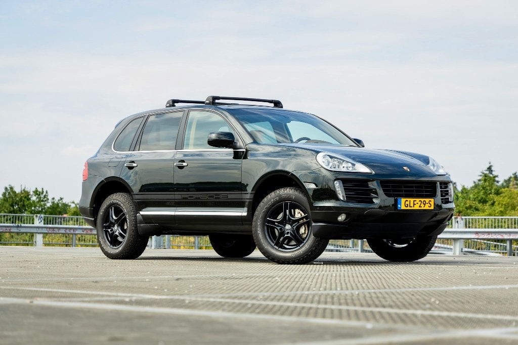 Porsche Cayenne 4.8 S Tiptronic S 2007 Zwart, Automaat, Cayenne, 2220 kg, Leder