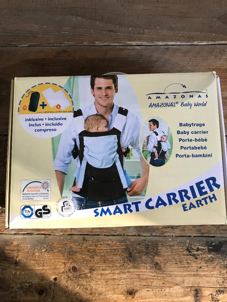 Amazonas Smart Carrier Earth draagzak, Kinderen en Baby's, Babydragers en Draagdoeken, Overige merken, Buik of Rug, Ophalen of Verzenden