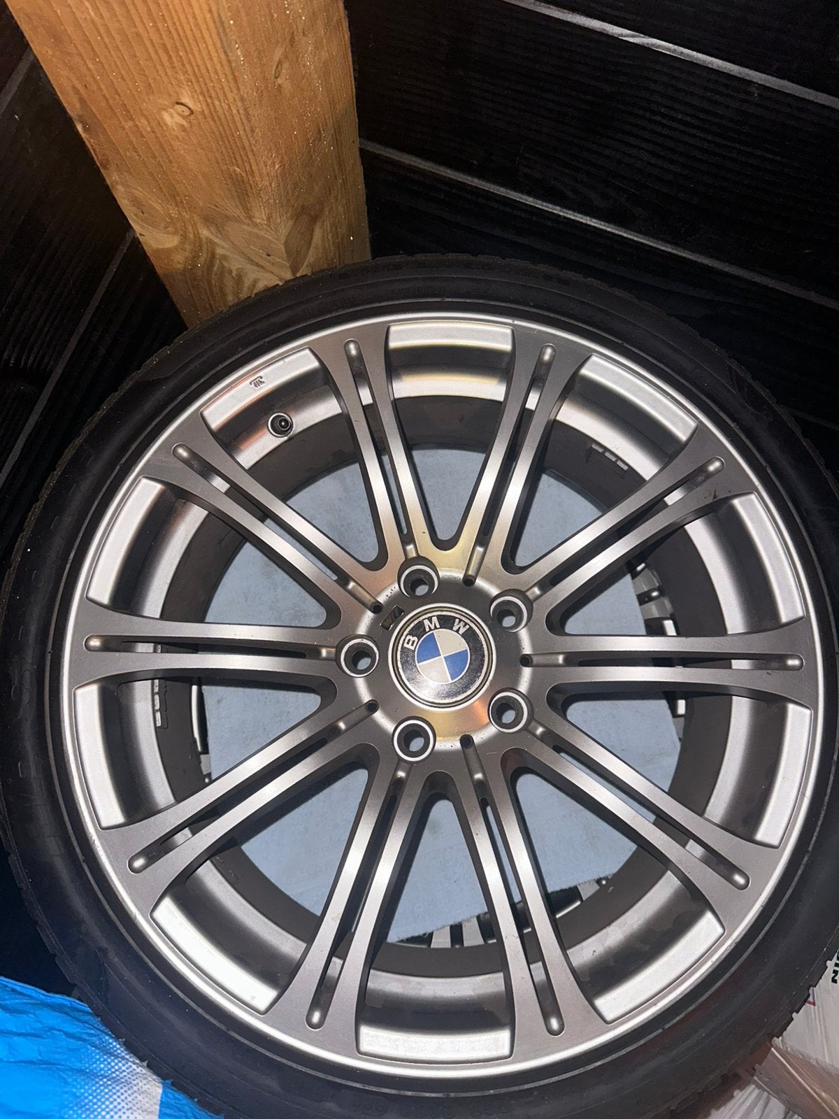 Bmw 220M wielen banden + velgen 225/40zr18  92W, Ophalen, 18 inch, Gebruikt, Banden en Velgen