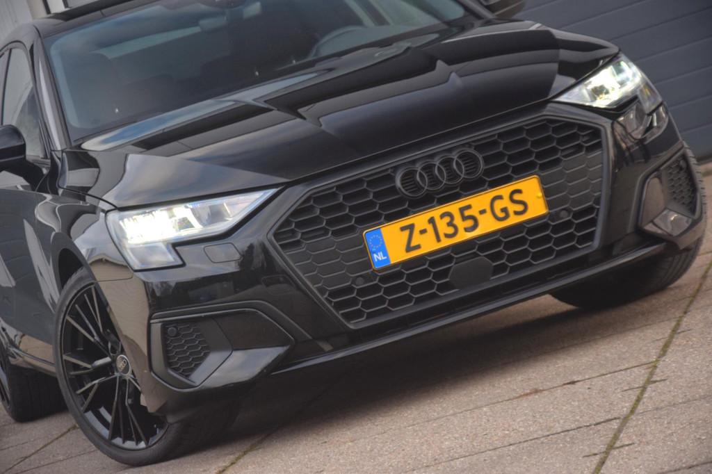 Audi A3 Sportback 30 TFSI Pro Line, Auto's, Stof, Gebruikt, Euro 6, Zwart