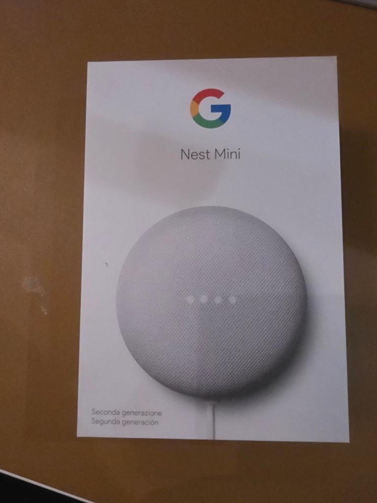 Google Nest Mini 2e generatie - Grijs (nieuwste model), Ophalen of Verzenden, Zo goed als nieuw