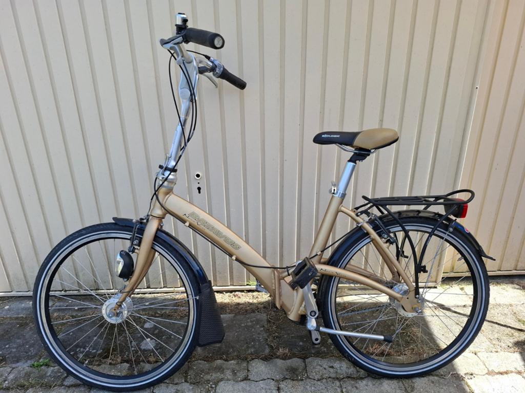 Batvus 24 inch vouwfiets aluminium 7 versn.  gripsjift, Fietsen en Brommers, Fietsen | Vouwfietsen, 20 inch of meer, Versnellingen