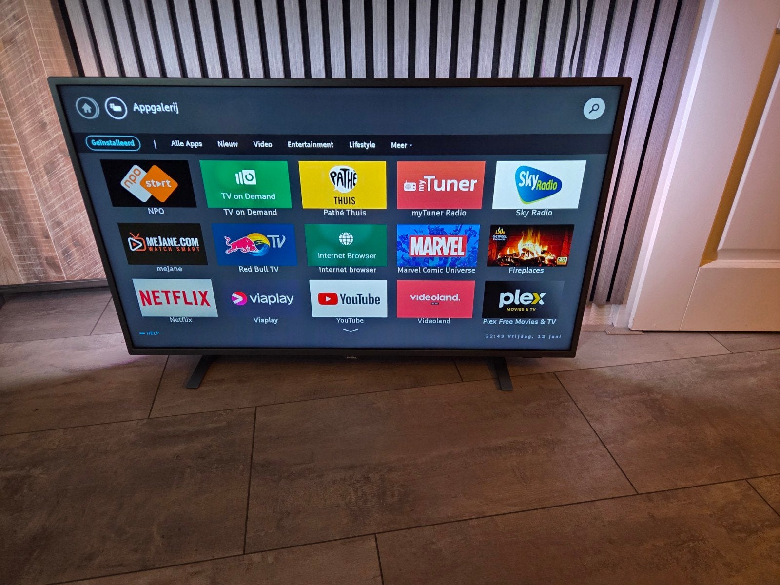 Philips led smart Android tv 50pus7505 50 inch, Ophalen, Philips, LED, 50 Hz