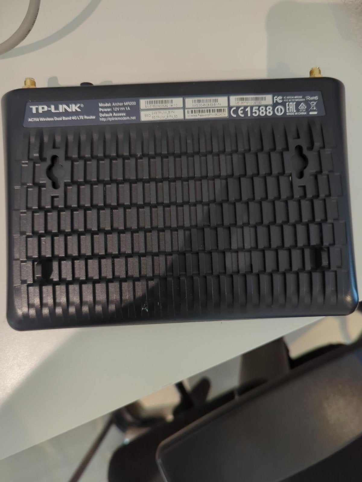 TP-Link Archer MR200 4G LTE Wi-Fi router, Ophalen, Gebruikt, Router met modem, TP-Link