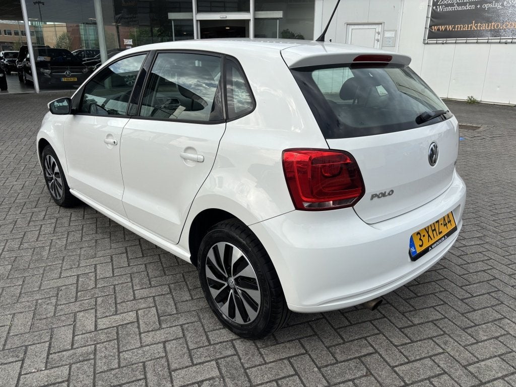 Volkswagen Polo 1.2 TSI Highline Camera Navi Bluetooth, Euro 5, Stof, 4 cilinders, Wit