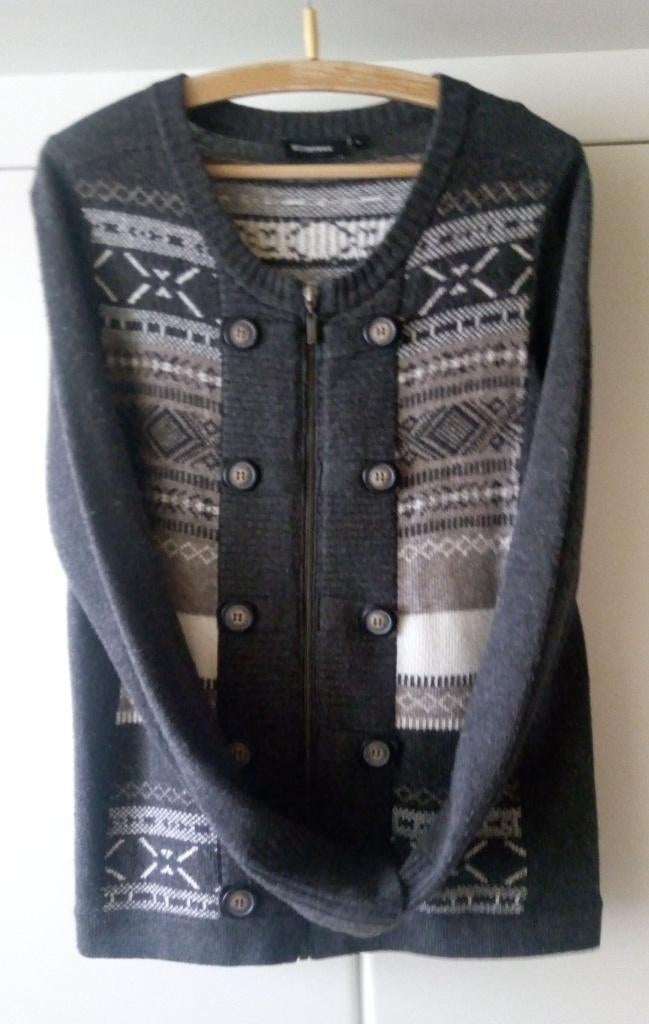 Jacquard Damesvest, Overige kleuren, Verzenden, Witteveen, Maat 36 (S)