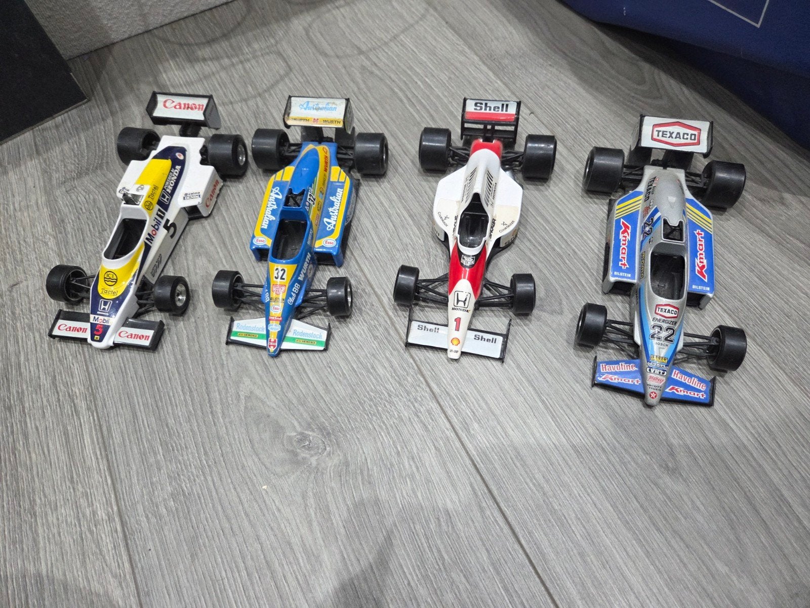 Oude f1 autos burago, Ophalen of Verzenden, Zo goed als nieuw, Bburago