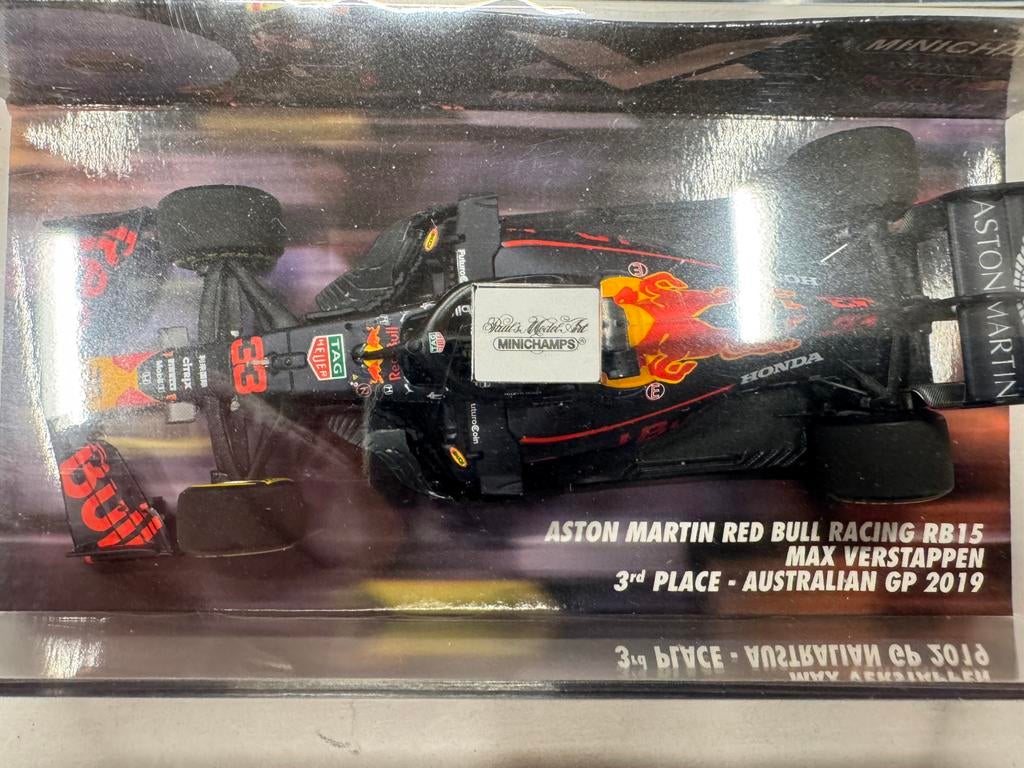 Max Verstappen 1:43 RB15 Editie 42 Australie Fanclub 2019, Ophalen of Verzenden, Zo goed als nieuw, Auto, Overige merken