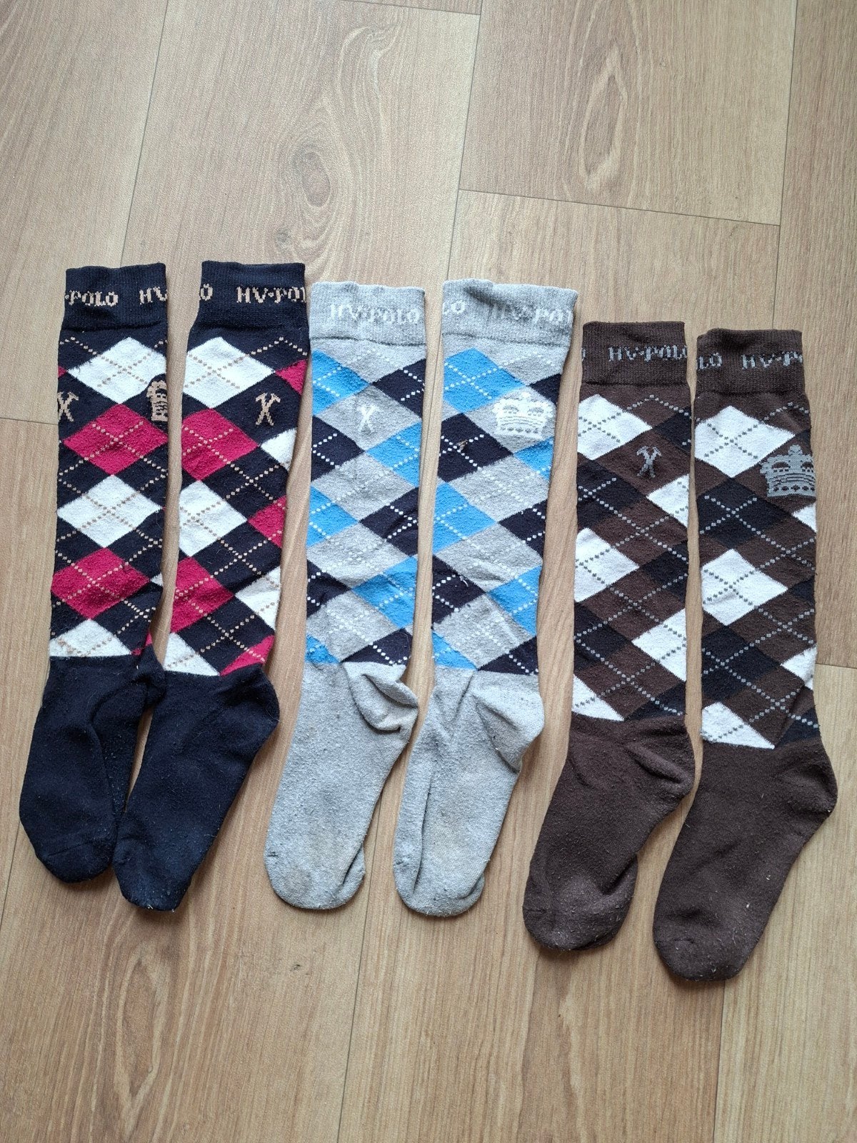 3 HV Polo sokken maat 39-42, Gebruikt, Dressuur, Ophalen of Verzenden, Schoeisel