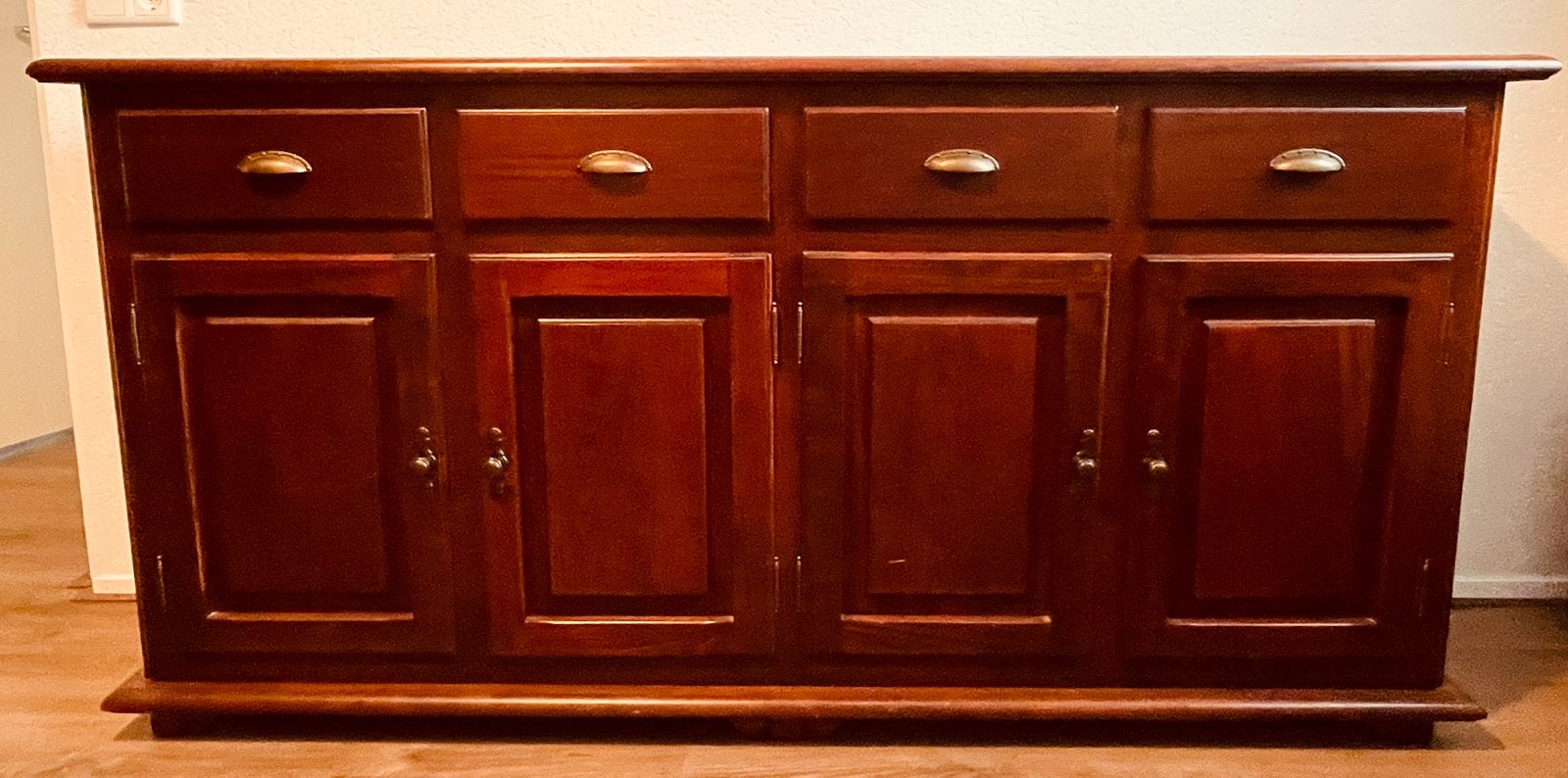 Dressoir bruin - gratis - 91 x 183 (hxb), Ophalen, Gebruikt, 150 tot 200 cm, Met lade(s)
