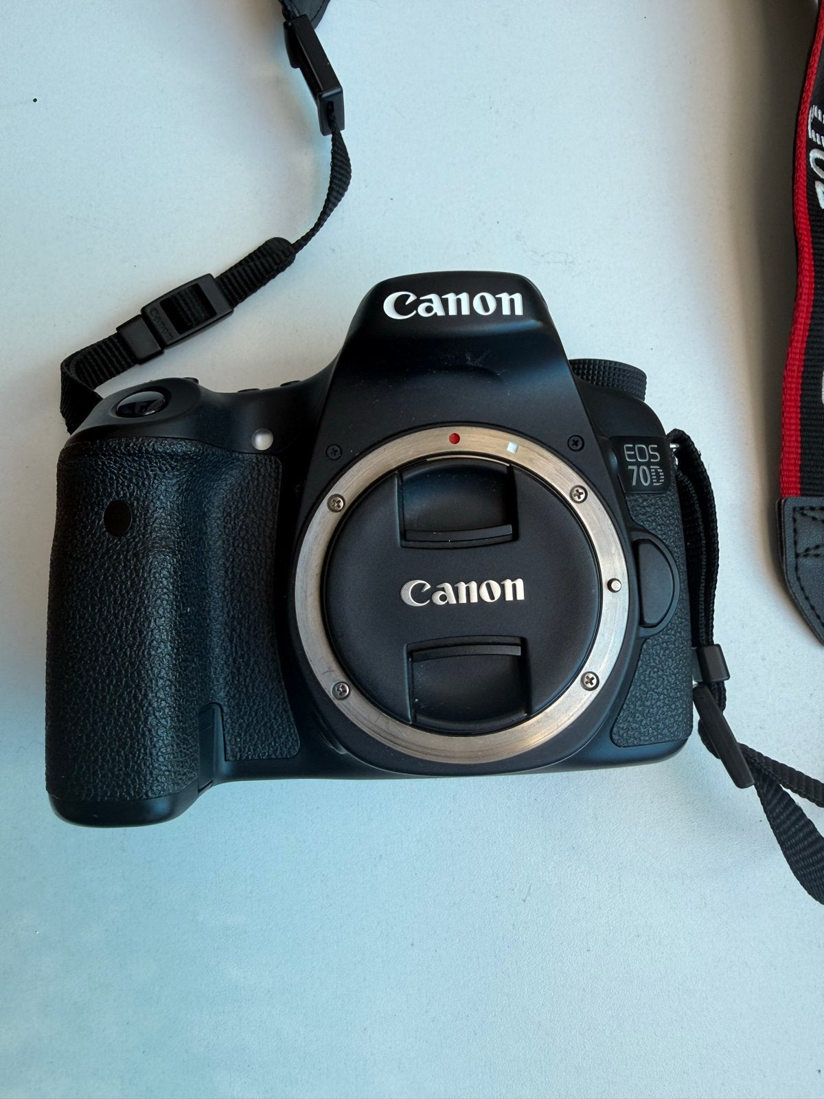 Canon EOS 70D Spiegelreflexcamera met  3 lenzen, Ophalen, Gebruikt, Spiegelreflex, Canon