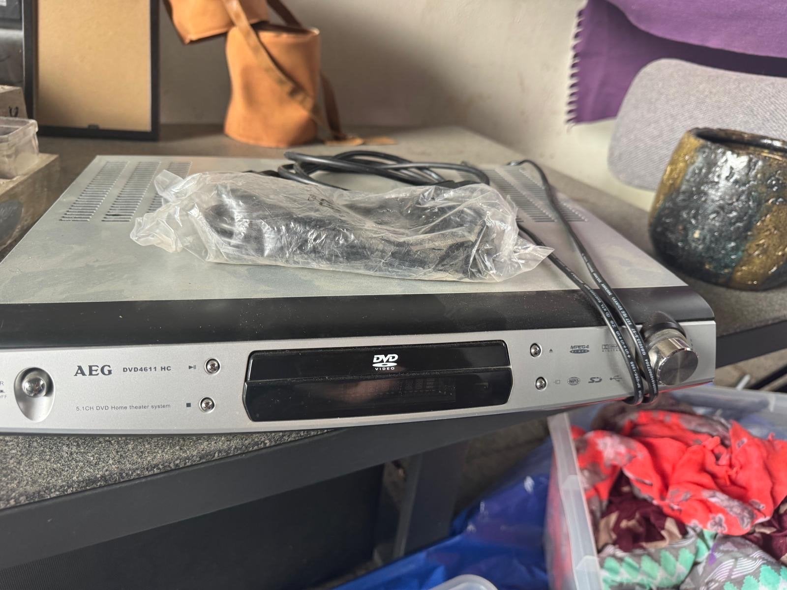 AEG DVD4611 HC DVD-speler - Werkend, Ophalen of Verzenden, Gebruikt, Dvd-speler, Overige merken