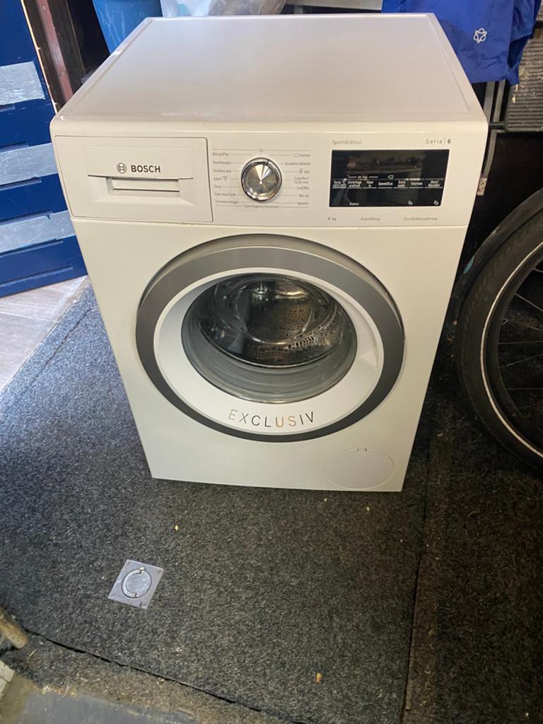 Bosch wasmachine serie 6 8 kl, Witgoed en Apparatuur, Wasmachines, Ophalen of Verzenden, Zo goed als nieuw, 85 tot 90 cm, 1200 tot 1600 toeren