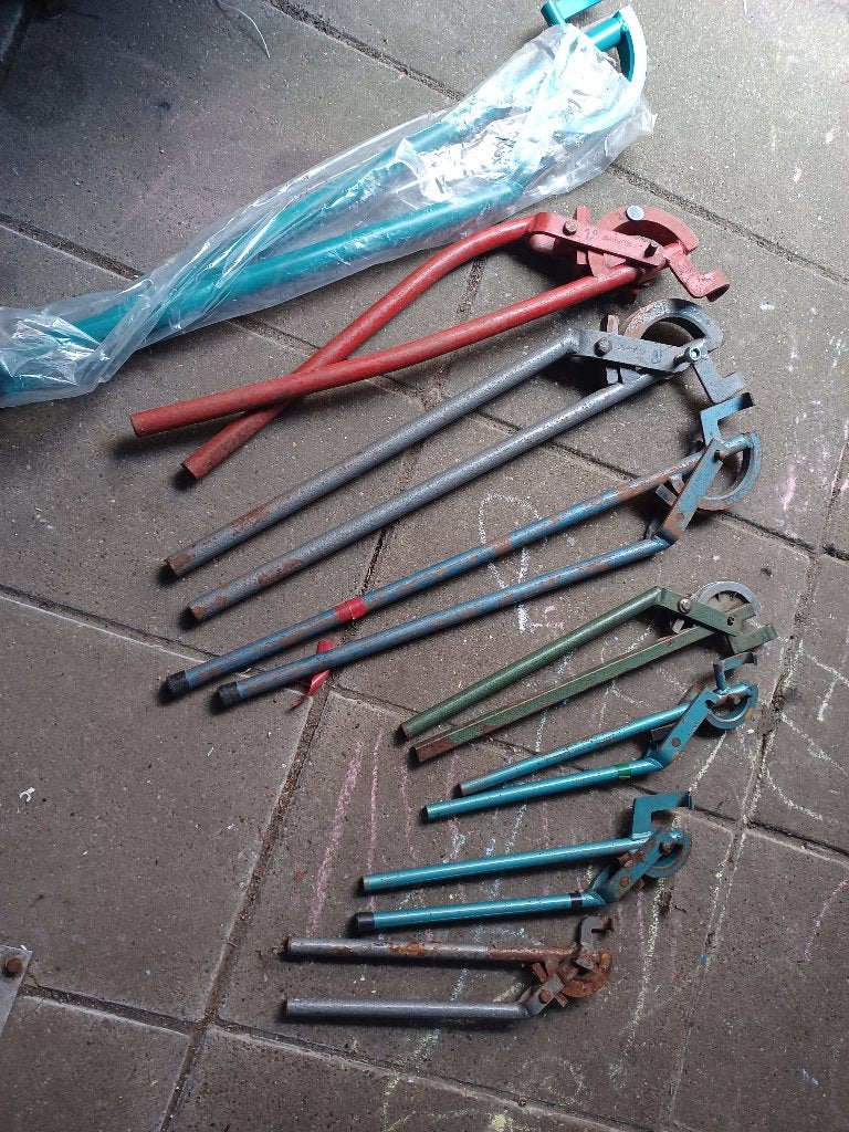 buigtang buigijzer plooitang 28 mm 20, 18, 15/19, 15, 12, 10, Doe-het-zelf en Verbouw, Ophalen, Gebruikt, Overige typen