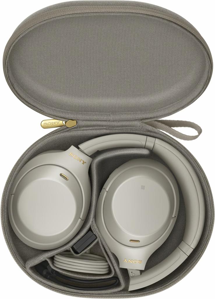 Sony WH-1000XM4 (XM4) Zilver, zgan en amper gebruikt!  🎧, Bluetooth, Ophalen of Verzenden, Zo goed als nieuw, Over oor (circumaural)