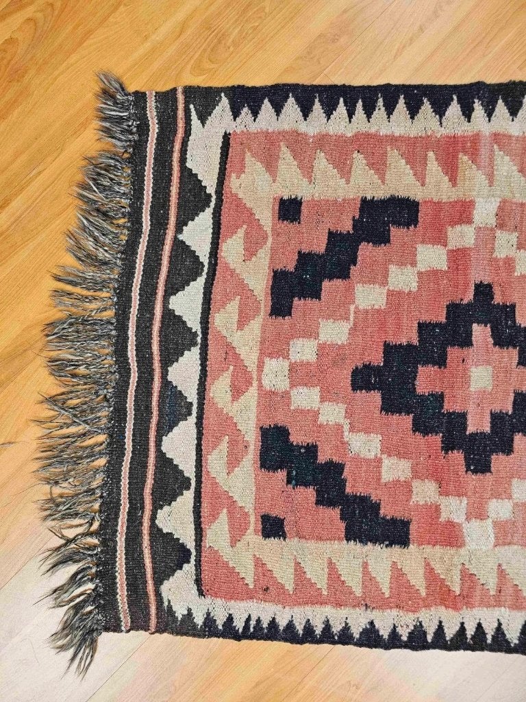 Vintage Kelim kleed 100/80 cm, 100 tot 150 cm, Djt@dejuistetoon.eu, Zo goed als nieuw, Mon Plaisir 19, Etten-Leur, Netherlands