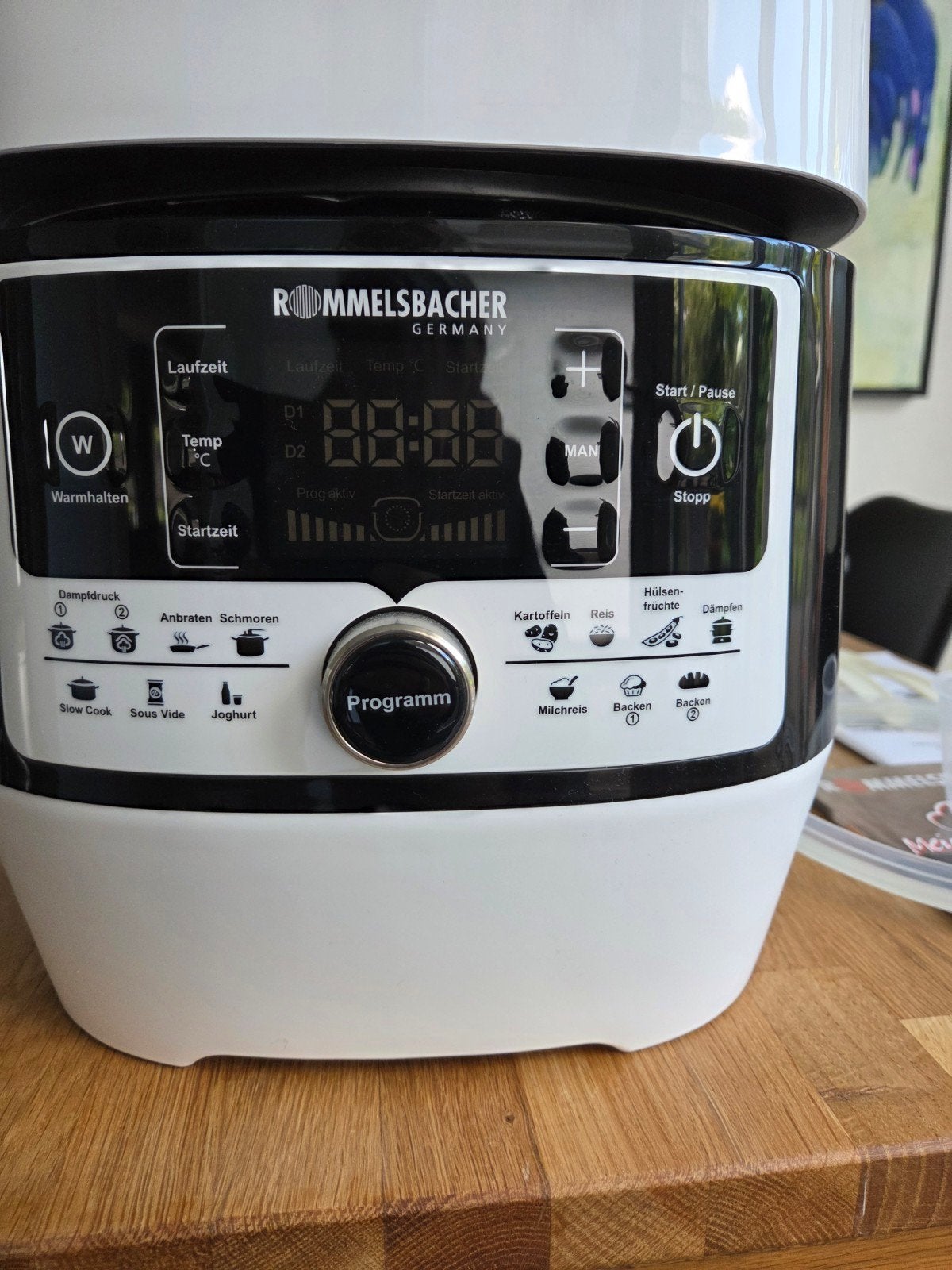 Rommelsbacher MD 1000 slowcooker snelkookpan, Witgoed en Apparatuur, Ophalen of Verzenden