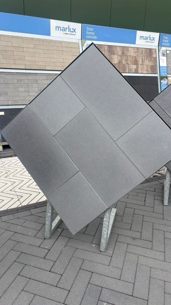 40x80x4 cm Gecoate Tegels Dylano, Tuin en Terras, Nieuw, Ophalen of Verzenden, 10 m² of meer, Beton
