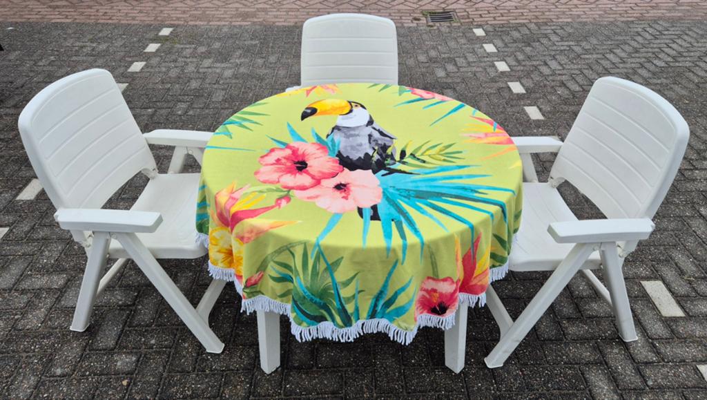 Tuinset, Ophalen, Gebruikt, Kunststof, 3 zitplaatsen