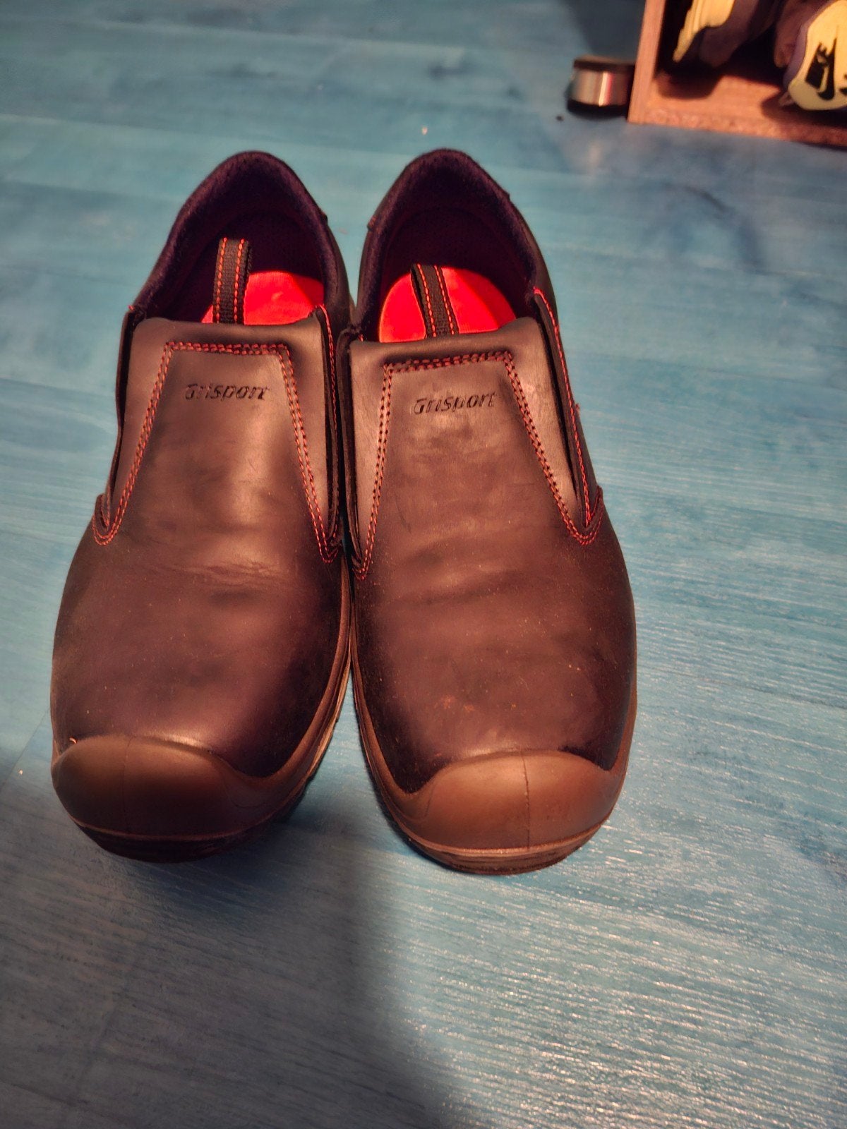 werkschoenen, Ophalen, Grisport, Zwart, Nieuw
