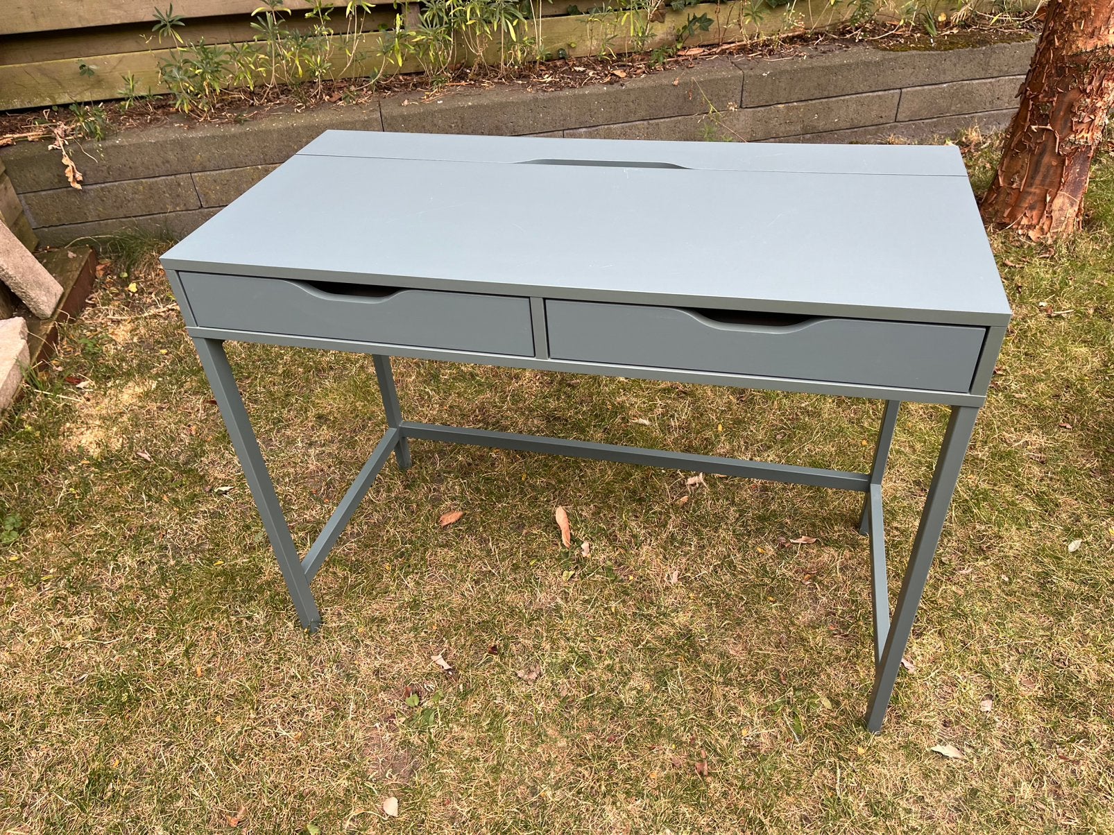 Ikea bureau Alex, Huis en Inrichting, Ophalen, Gebruikt, 48 cm, Kabelgoot