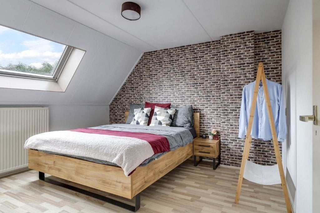 Bedombouw - mline matrassen - nachtkastjes, Ophalen, 210 cm, Tweepersoons, Zo goed als nieuw