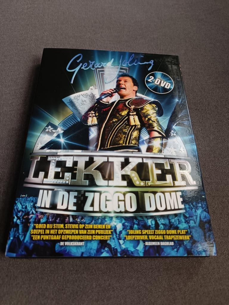Gerard Joling lekker in de Ziggo Dome - dvd, Alle leeftijden, Ophalen of Verzenden, Zo goed als nieuw