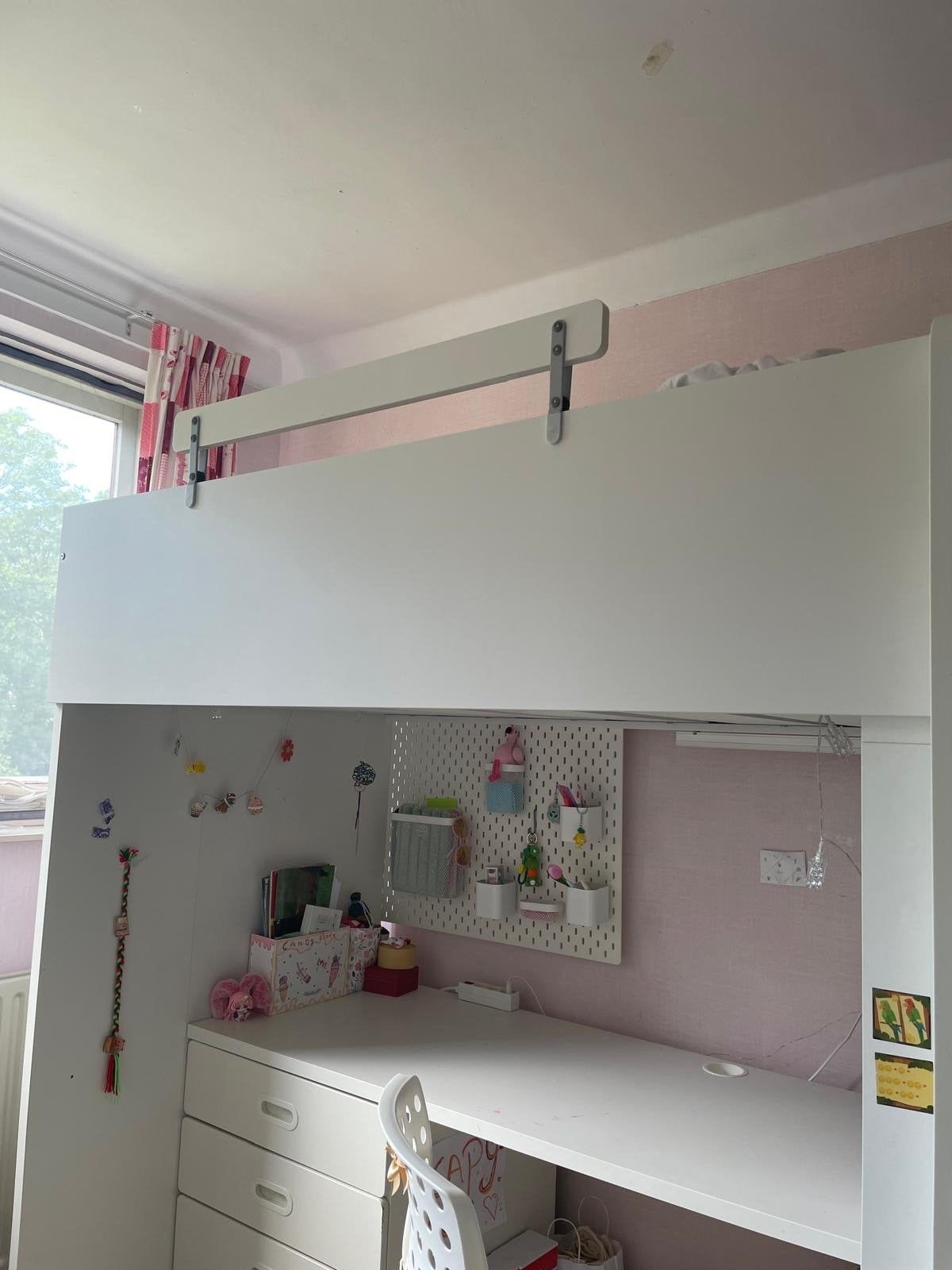 IKEA Loft bed (SMÅSTAD), Huis en Inrichting, Ophalen, Hoogslaper, Eenpersoons, 200 cm