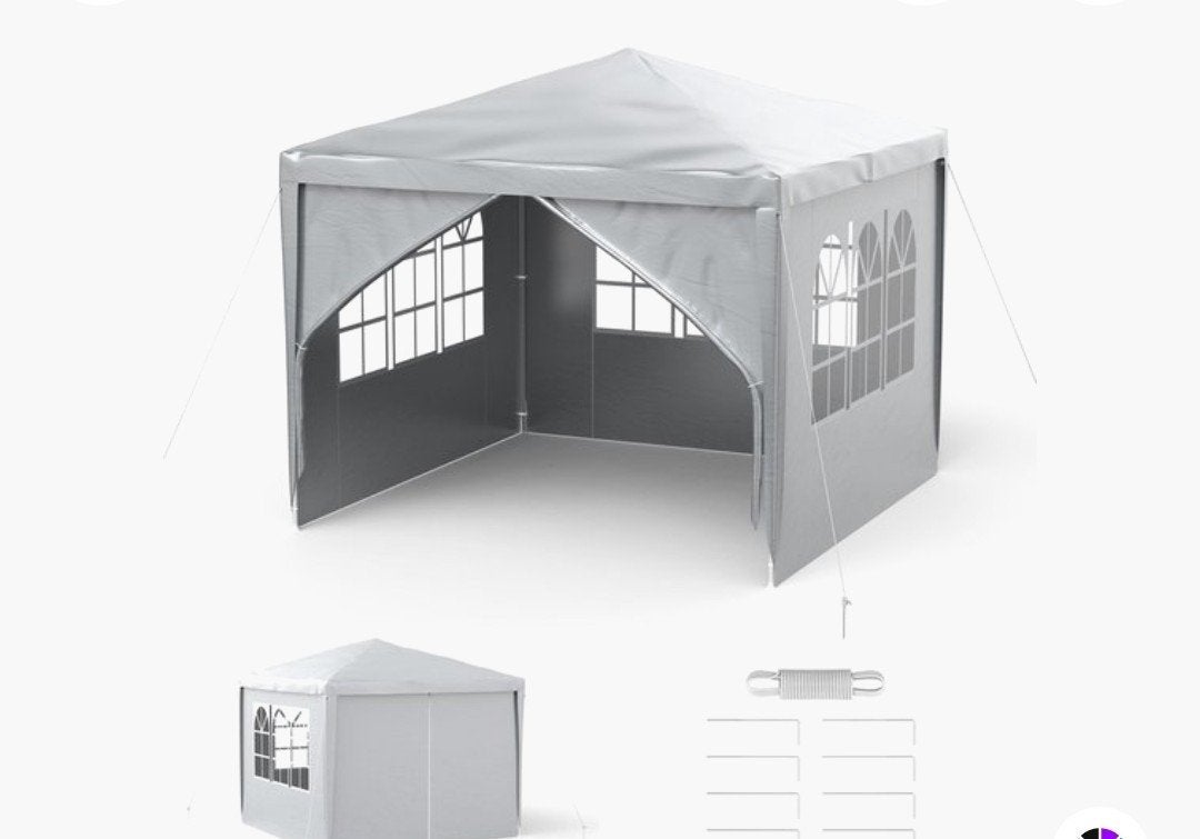 Partytent 3x3 meter - Ideaal voor elk feest!, Tuin en Terras, Partytent, Minder dan 4 meter, Nieuw, 2 meter of meer