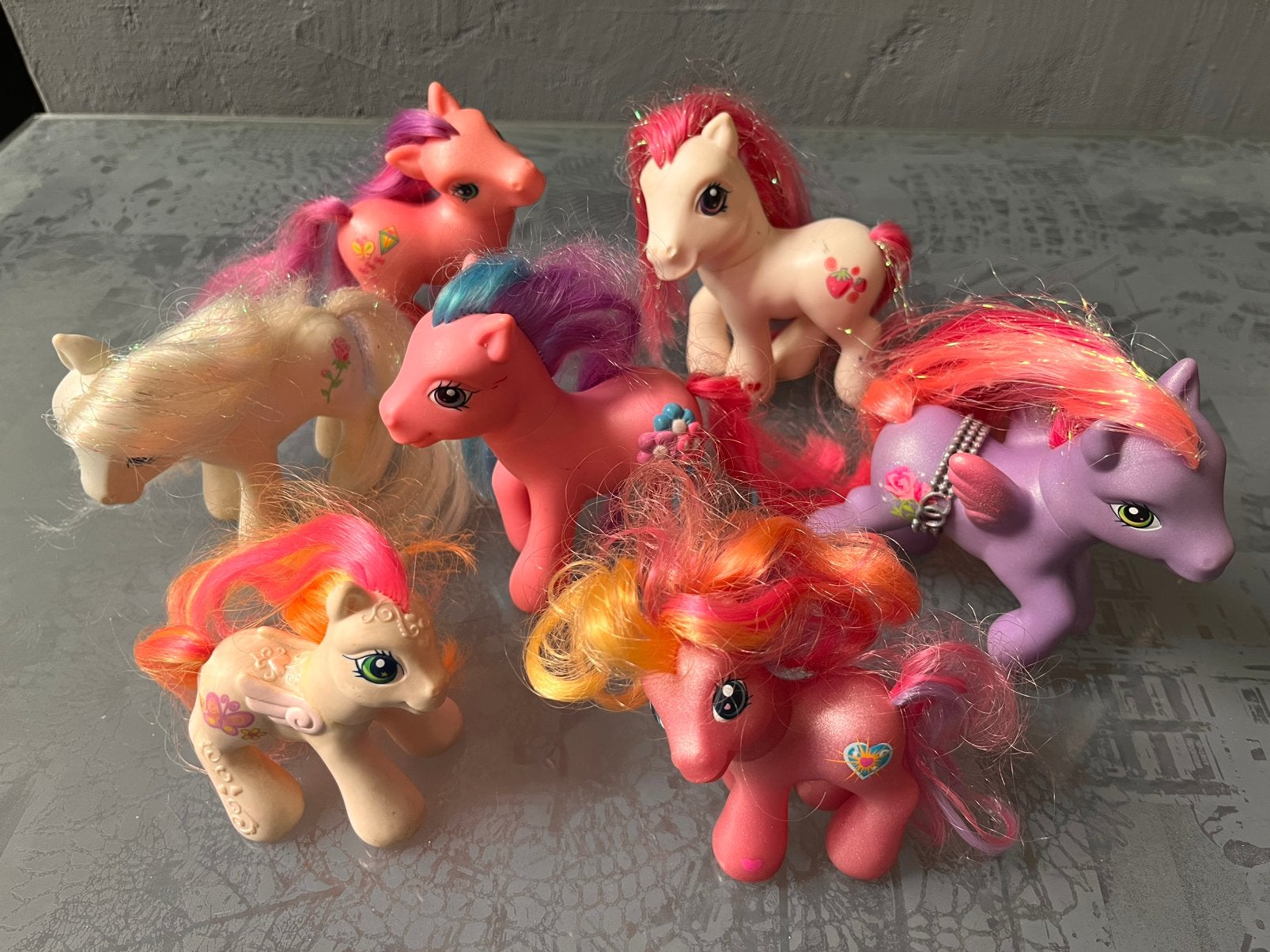 7 My Little Pony paardjes G3, Kinderen en Baby's, Speelgoed | My Little Pony, Ophalen of Verzenden, Gebruikt