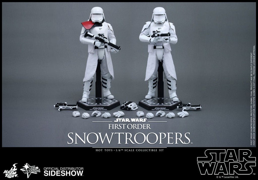 Hot Toys Star Wars VII Snowtroopers Set MMS323, West Campus 1 76863 Herxheim (DE), Heo GmbH, Nieuw, Ophalen of Verzenden