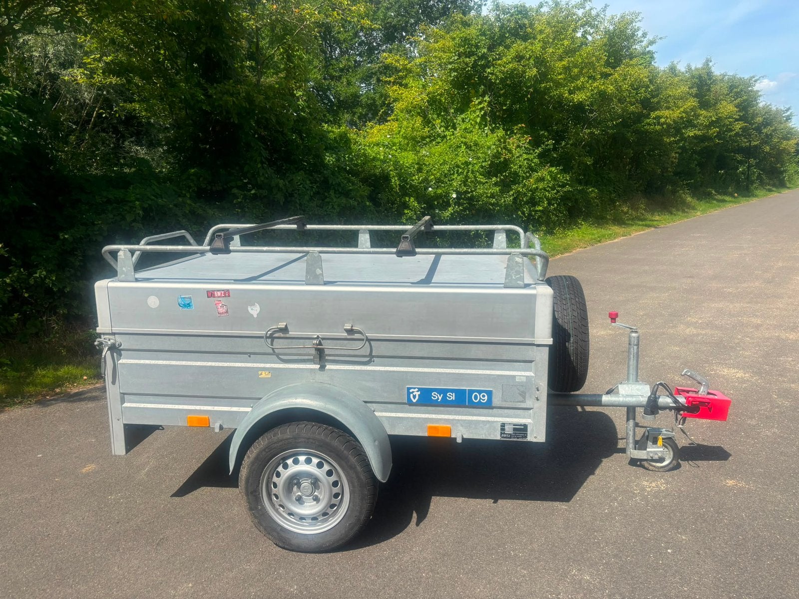 Saris Bagagewagen, Ophalen, Zo goed als nieuw