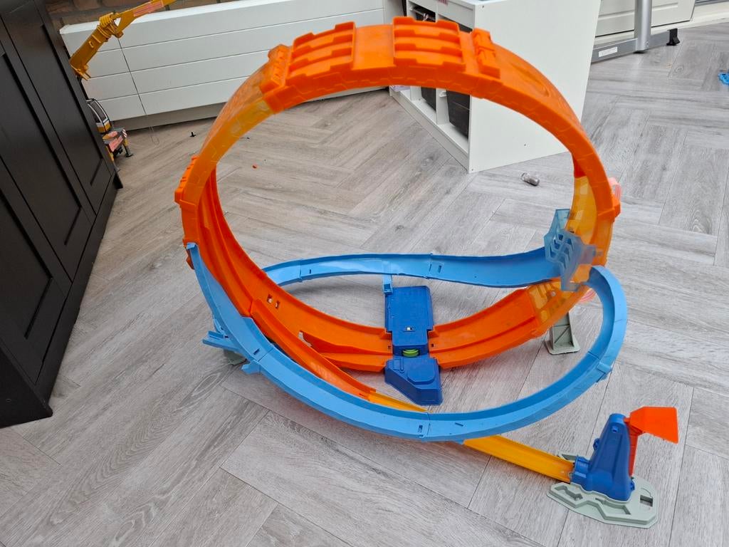 Hotwheel baan looping, Ophalen, Zo goed als nieuw, Handmatig, Overige merken