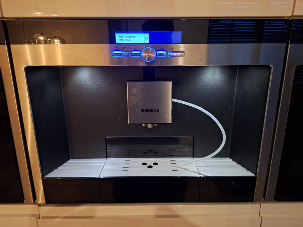 Siemens koffiemachine, Ophalen, Gebruikt