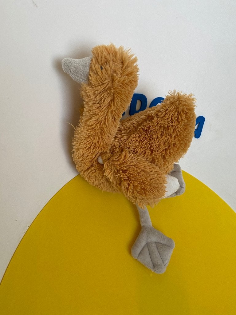 K2232 happy horse Twine duck eend bruin, Ophalen of Verzenden, Zo goed als nieuw, Eend