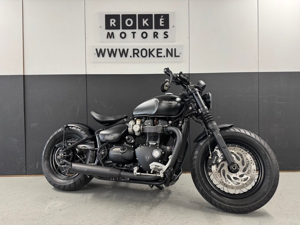 Triumph BOBBER "FULL OPTIONS" (bj 2021), Motoren, Motoren | Triumph, Bedrijf, Toermotor, 1200 cc