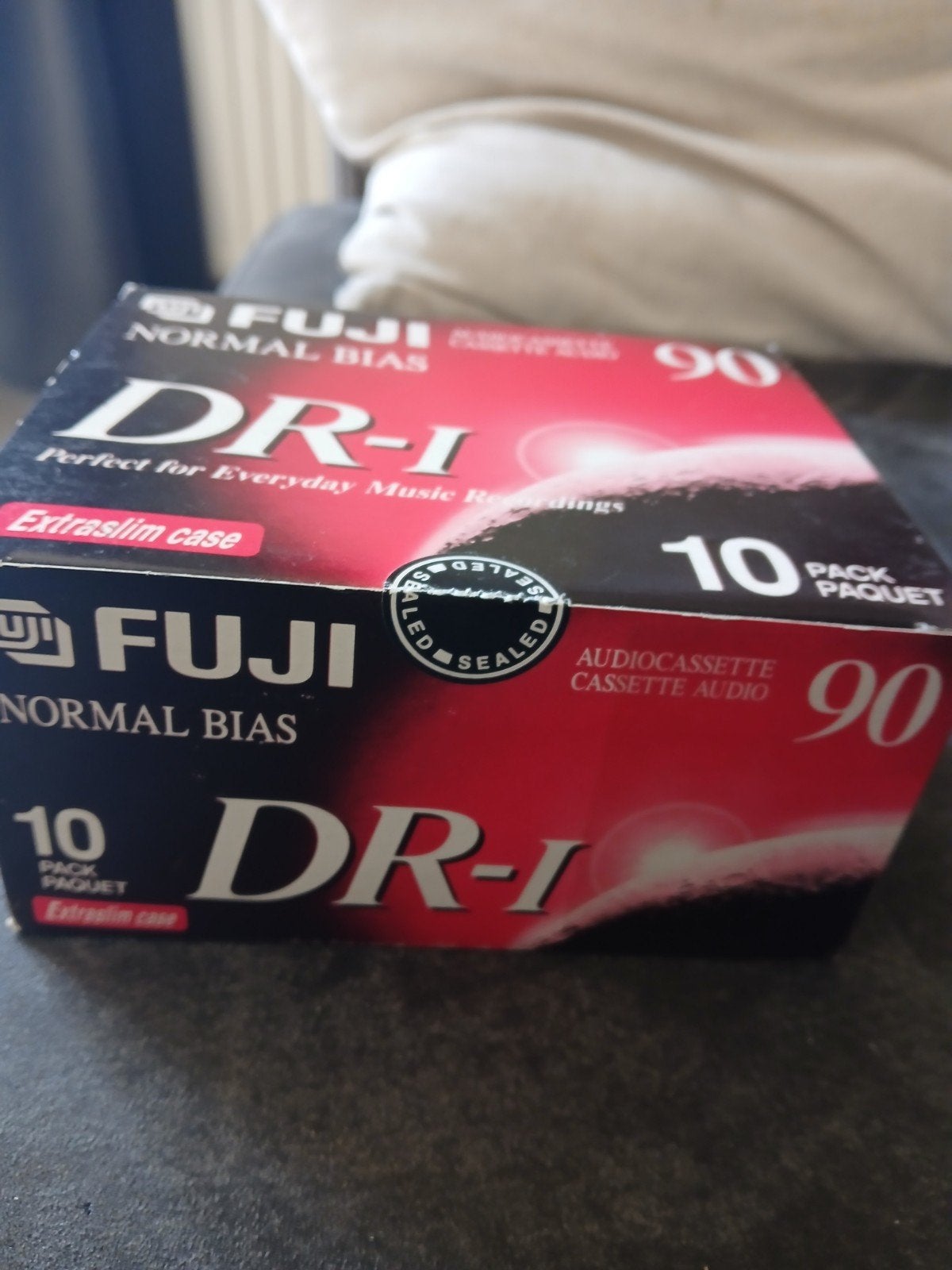 Fuji DR-I 90 min audiocassettes - 10 pack (sealed), Ophalen of Verzenden, Nieuw in verpakking, 2 t/m 25 bandjes, Onbespeeld