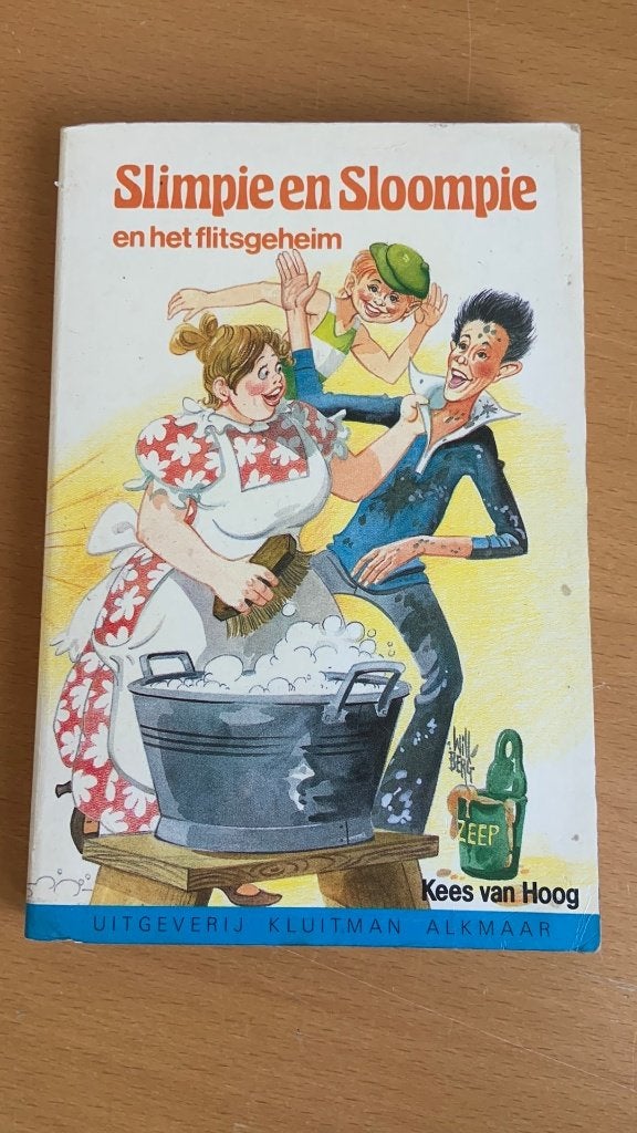 Slimpie en sloompie en het flitsgeheim - Kees van Hoog, Boeken, Ophalen of Verzenden, Fictie algemeen