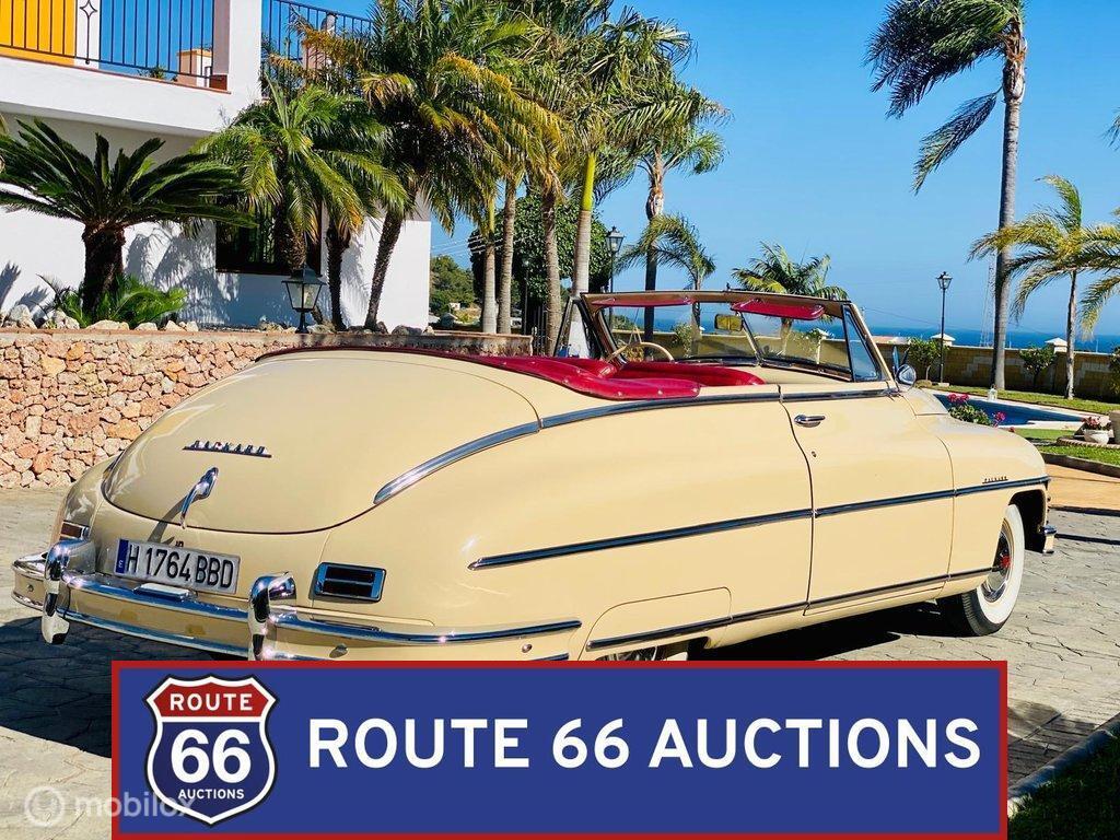 Packard Super Eight | 1948 | Route 66 Auctions, Auto's, Overige merken, Overige carrosserieën, Zwart, Bedrijf