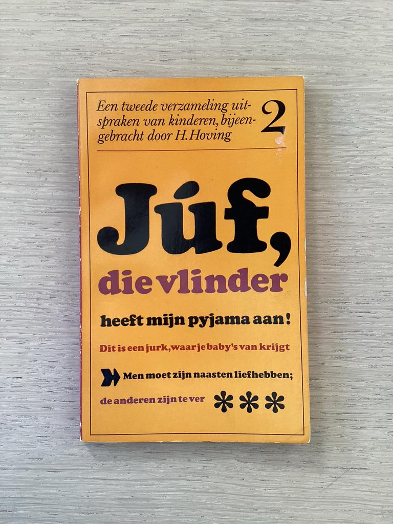Jif, die vlinder heeft mijn pyjama aan! - H. Hoving, Ophalen of Verzenden, Gelezen