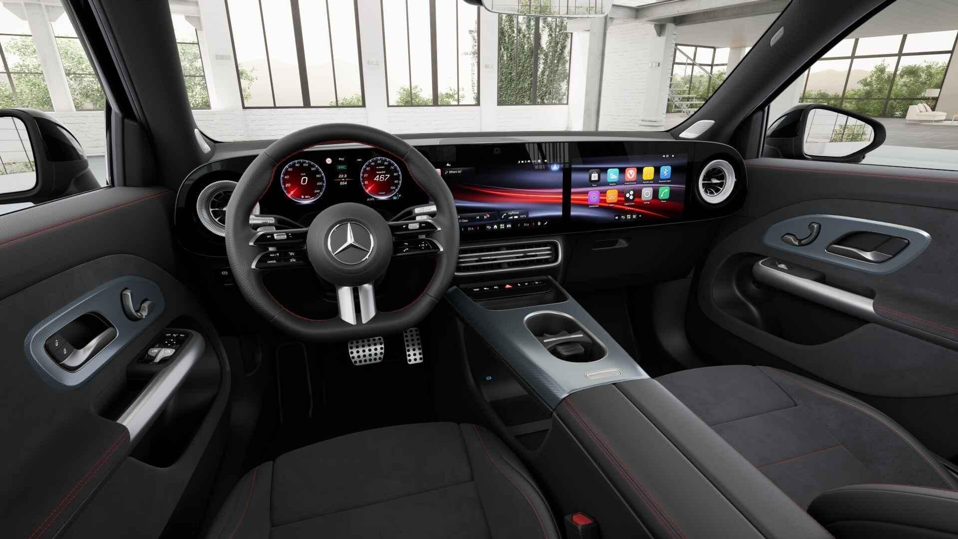 Mercedes-Benz GLB 250+ Business Solution AMG 85.5 kWh | Prem, Auto's, Achterwielaandrijving, Automatische klimaatregeling, Zwart