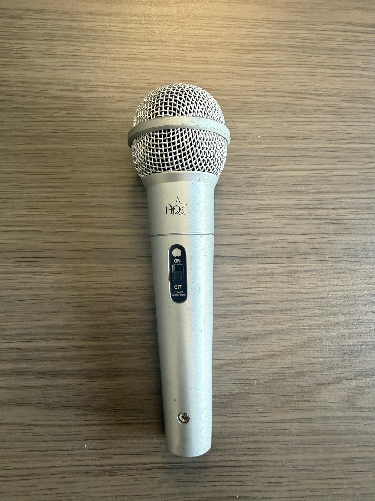 HQ-MIC30 microfoon met XLR-aansluiting en schakelaar, Ophalen of Verzenden, Gebruikt, Zangmicrofoon